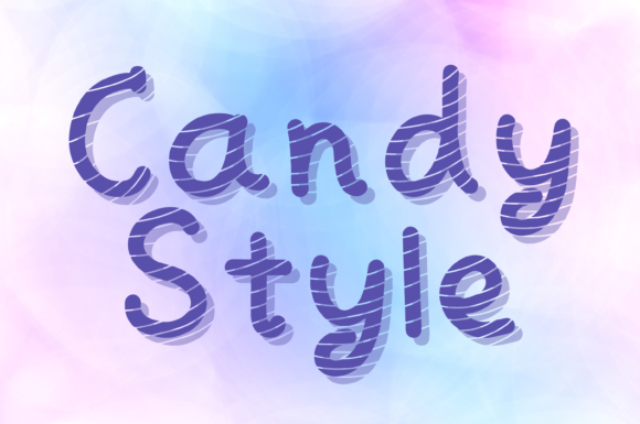 Candy Style Font - Featured Image