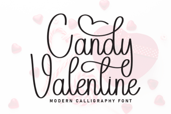 Candy Valentine Font - Featured Image