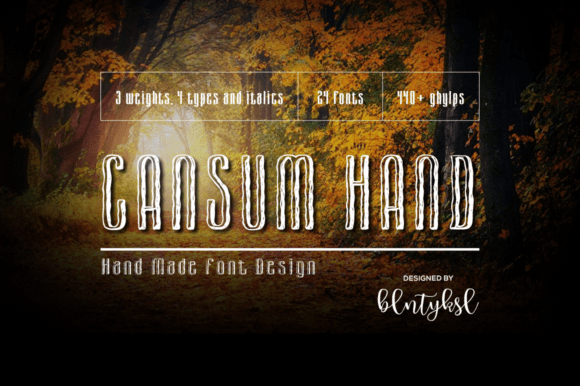 Cansum Hand Font Download for Desktop