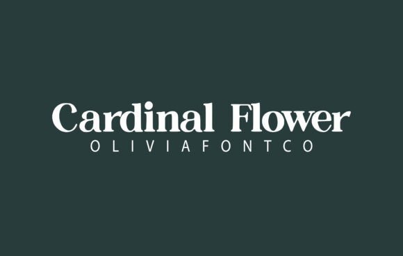 Cardinal Flower Font Download for Desktop