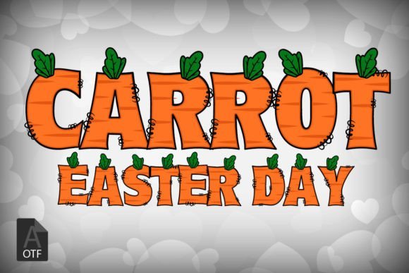 Carrot Easter Day Font Download for Desktop