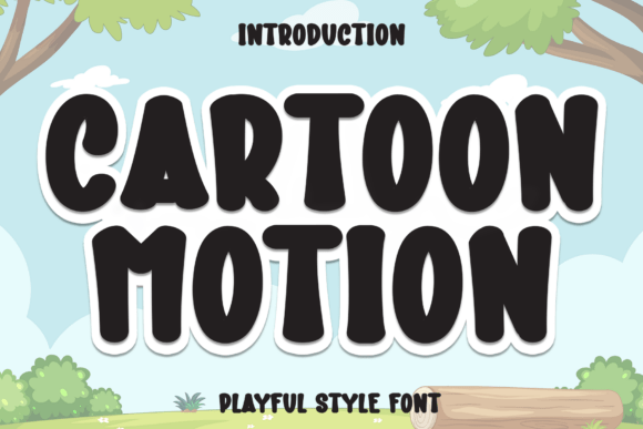 Cartoon Motion Font Download for Desktop