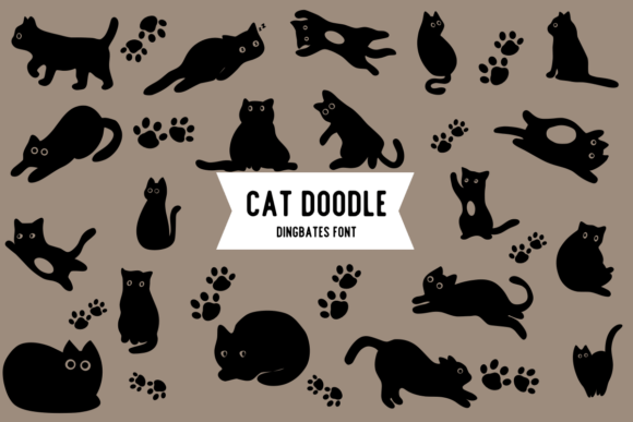 Cat Doodle Font Download for Desktop