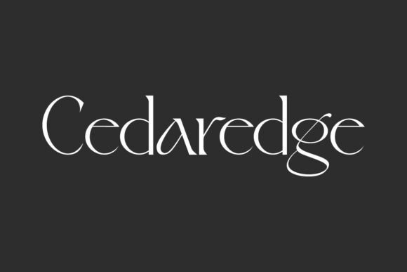 Cedaredge Font Download for Desktop