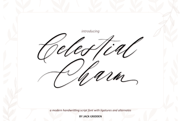 Celestial Charm Font Download for Desktop