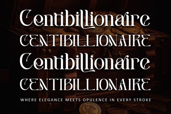 Centibillionaire Font - Featured Image
