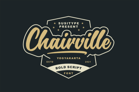 Chairville Font - Featured Image