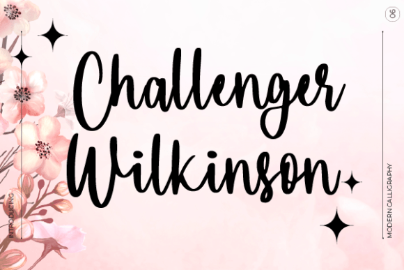 Challenger Wilkinson Font - Featured Image