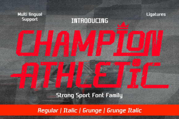 Champion Athletic Font Download for Desktop