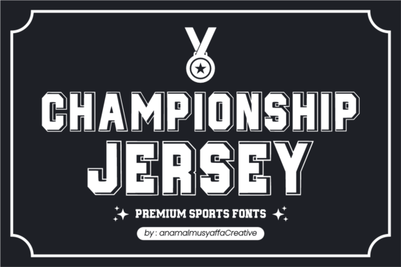 Championship Jersey Font Download for Desktop