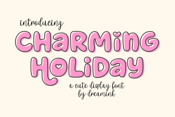 Charming Holiday Font Download for Desktop