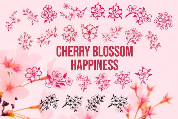 Cherry Blossom Happiness Font Download for Desktop