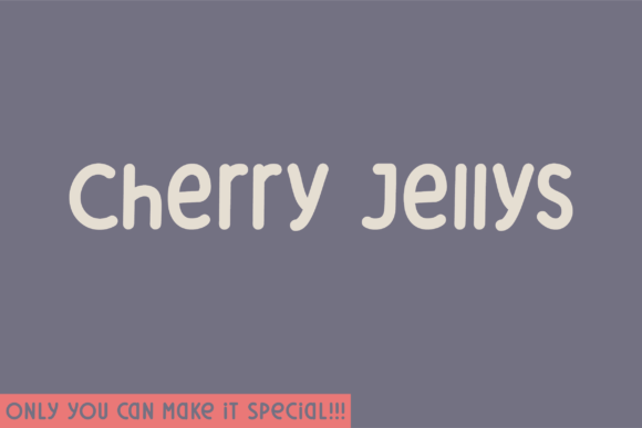 Cherry Jellys Font - Featured Image