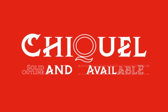 ChiQuel Font - Featured Image