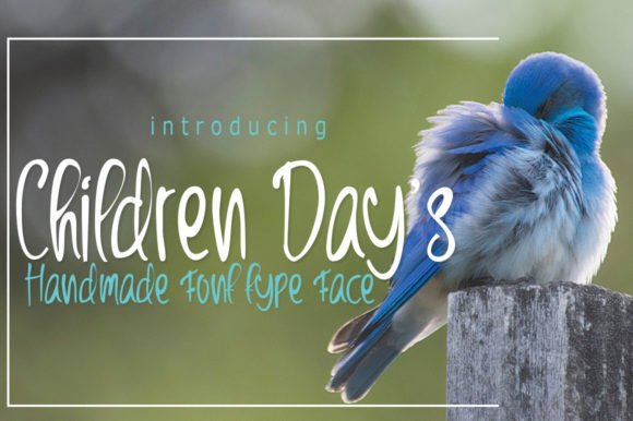 Children Day's Font - Featured Image