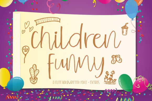 Children Funny Font Download for Desktop