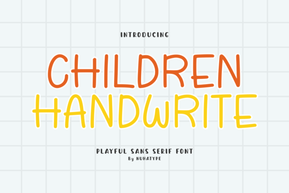 Children Handwrite Font Download for Desktop