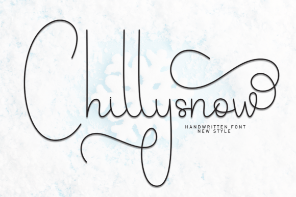 Chillysnow Font Download for Desktop
