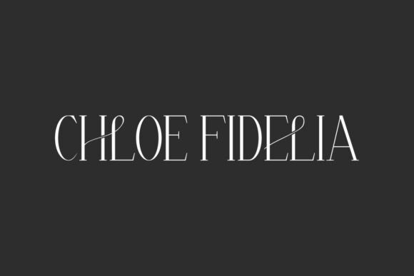 Chloe Fidelia Font - Featured Image