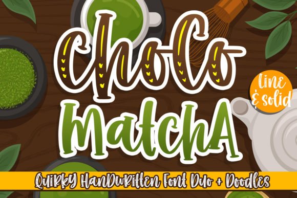 Choco Matcha Font - Featured Image