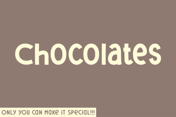 Chocolates Font Download for Desktop