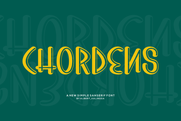 Chordens Font - Featured Image