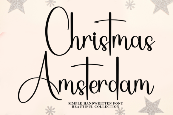 Christmas Amsterdam Font - Featured Image
