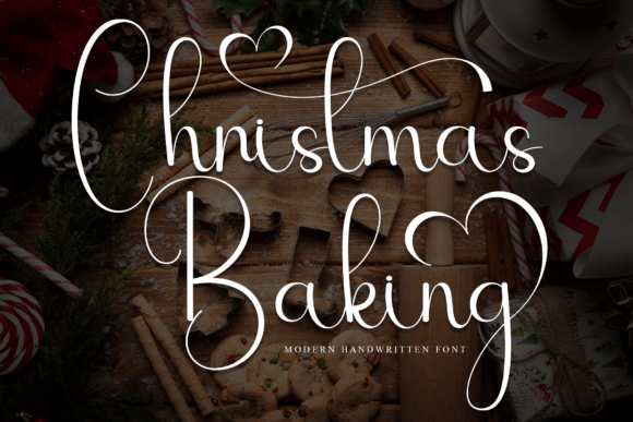 Christmas Baking Font Download for Desktop