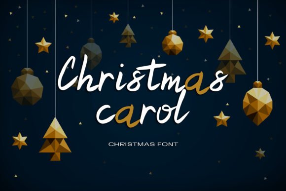 Christmas Carol Font - Featured Image