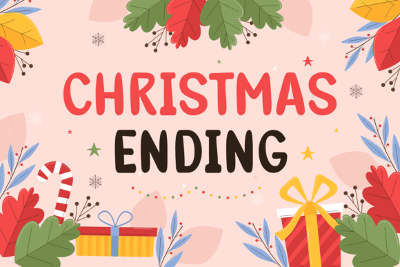 Christmas Ending Font Download for Desktop