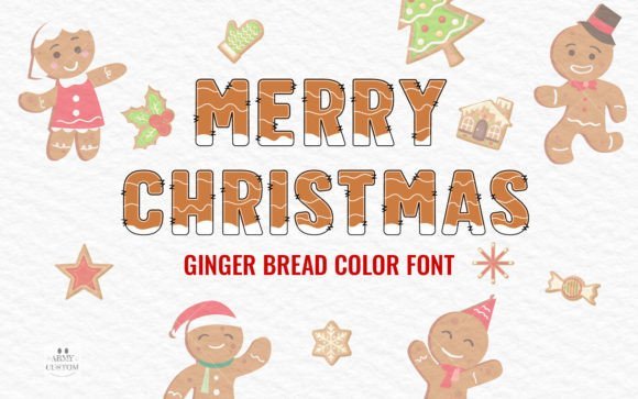 Christmas Gingerbread Font Download for Desktop