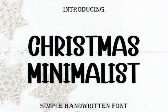 Christmas Minimalist Font Download for Desktop