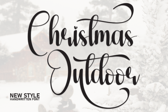 Christmas Outdoor Font Download for Desktop