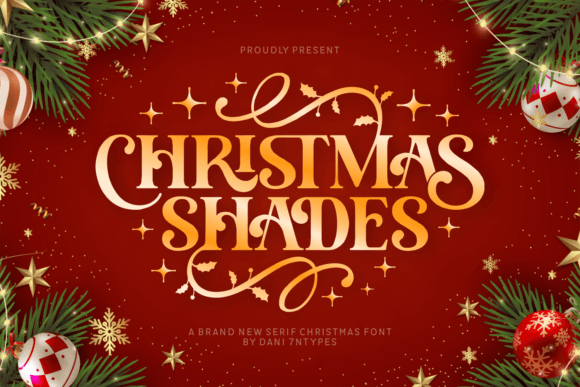 Christmas Shades Font Download for Desktop