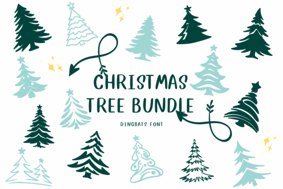 Christmas Tree Bundle Font Download for Desktop