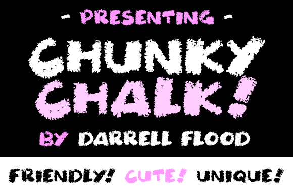 Chunky Chalk Font - Featured Image