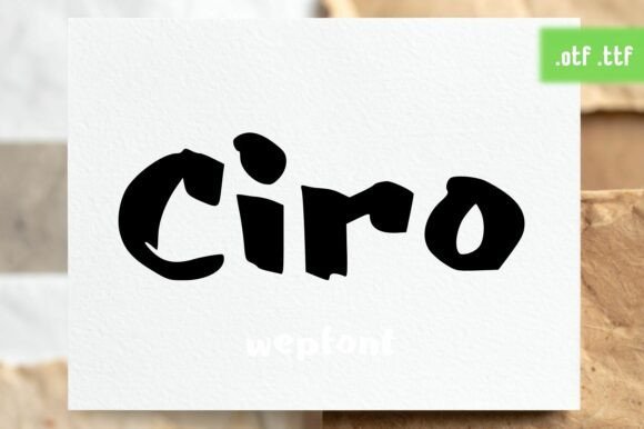 Ciro Font - Featured Image