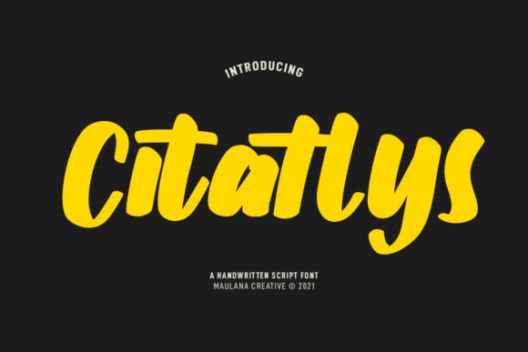 Citatlys Font - Featured Image