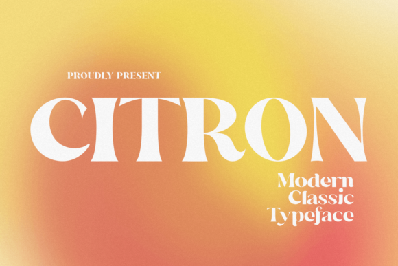 Citron Font - Featured Image