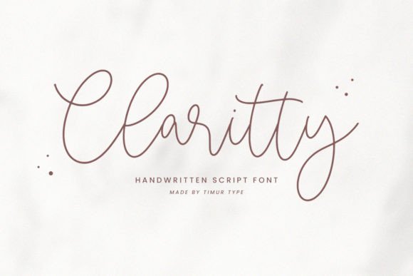 Claritty Font - Featured Image