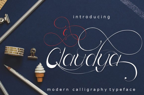 Claudya Font Download for Desktop