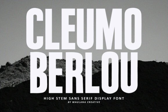 Cleumo Berlou Font - Featured Image