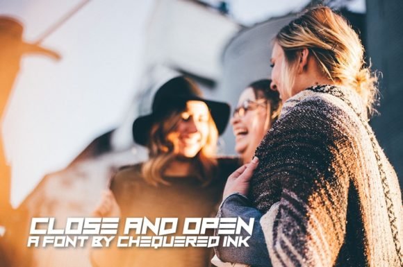 Close and Open Font - Featured Image