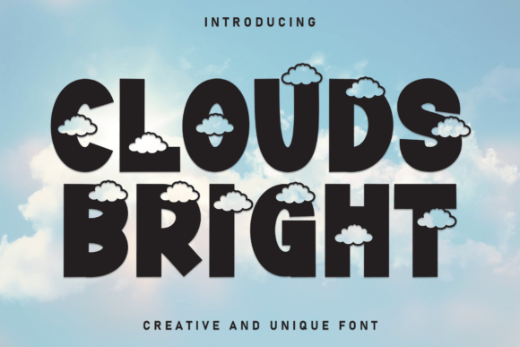 Clouds Bright Font Download for Desktop