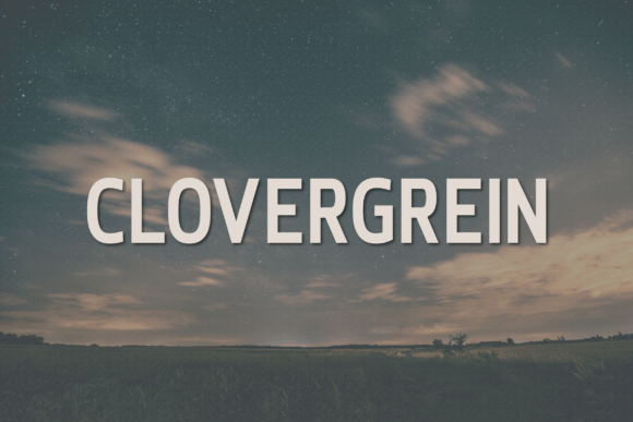 Clovergrein Font - Featured Image