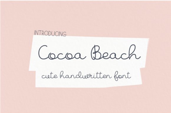 Cocoa Beach Font Download for Desktop