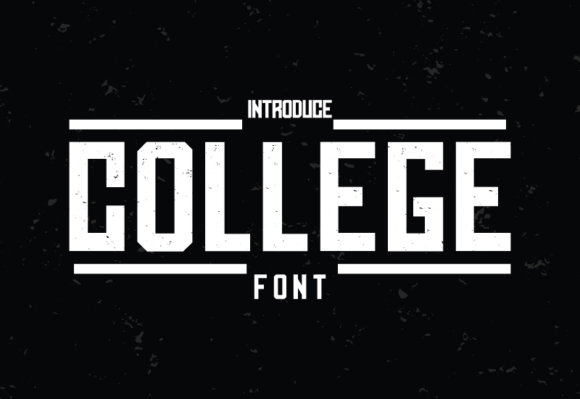 College Font Download for Desktop
