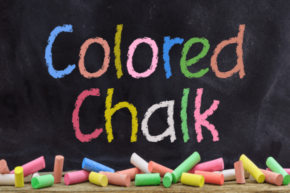 Colored Chalk Font Download for Desktop