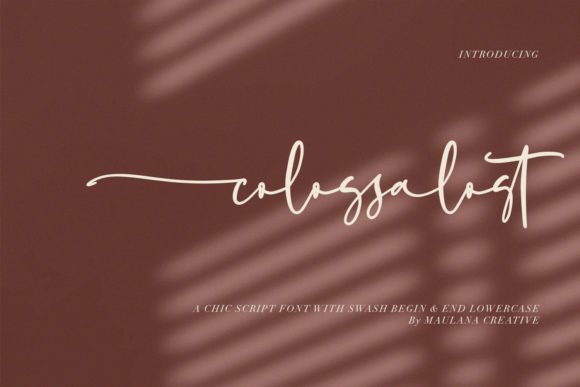 Colossalost Font Download for Desktop
