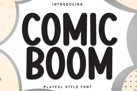 Comic Boom Font - Featured Image